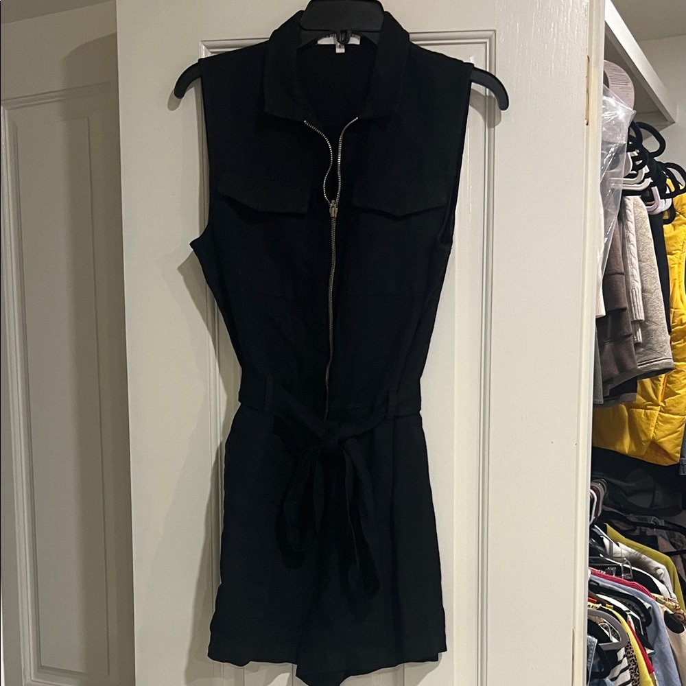 Bella Dahl Black Sleeveless Jumpsuit